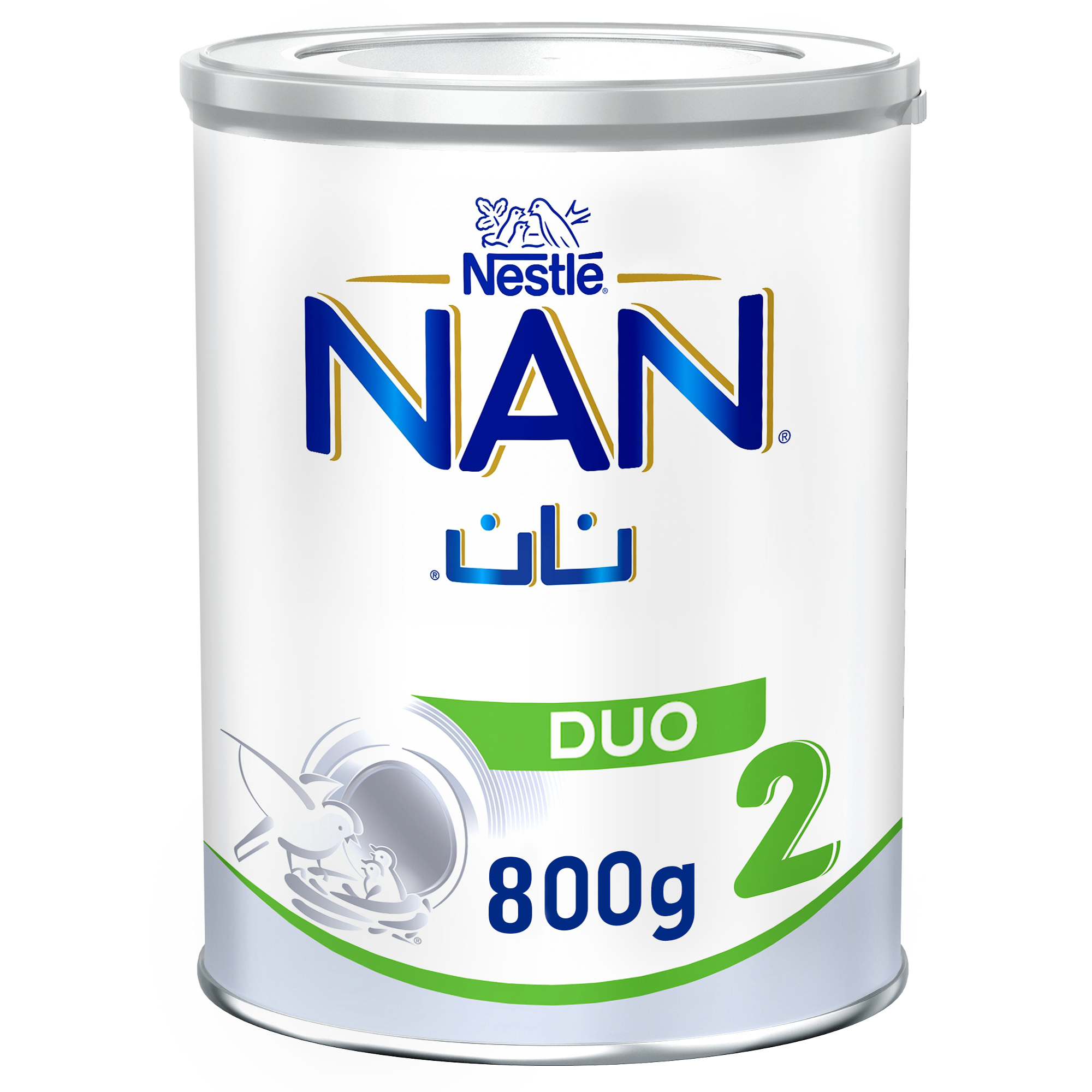 نان، حليب أطفال، نان ديو رقم 2 - 800 جم