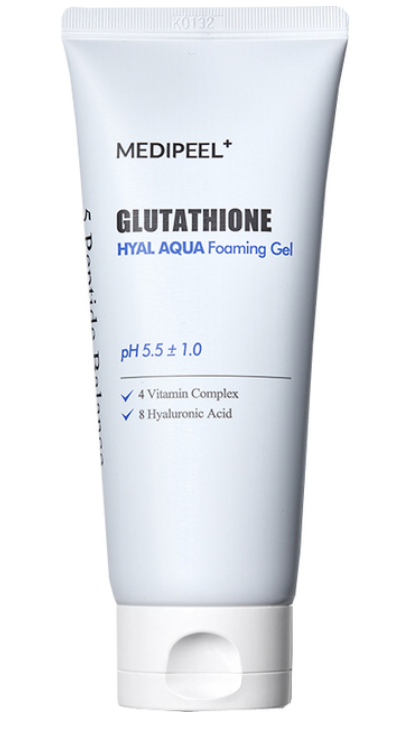 Medi-Peel Glutathione Hyal Aqua Foaming Gel Cleanser