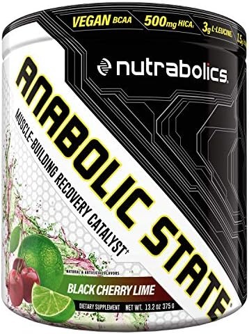 Nutrabolics Anabolic State Powder Black Cherry Lime - 375 g