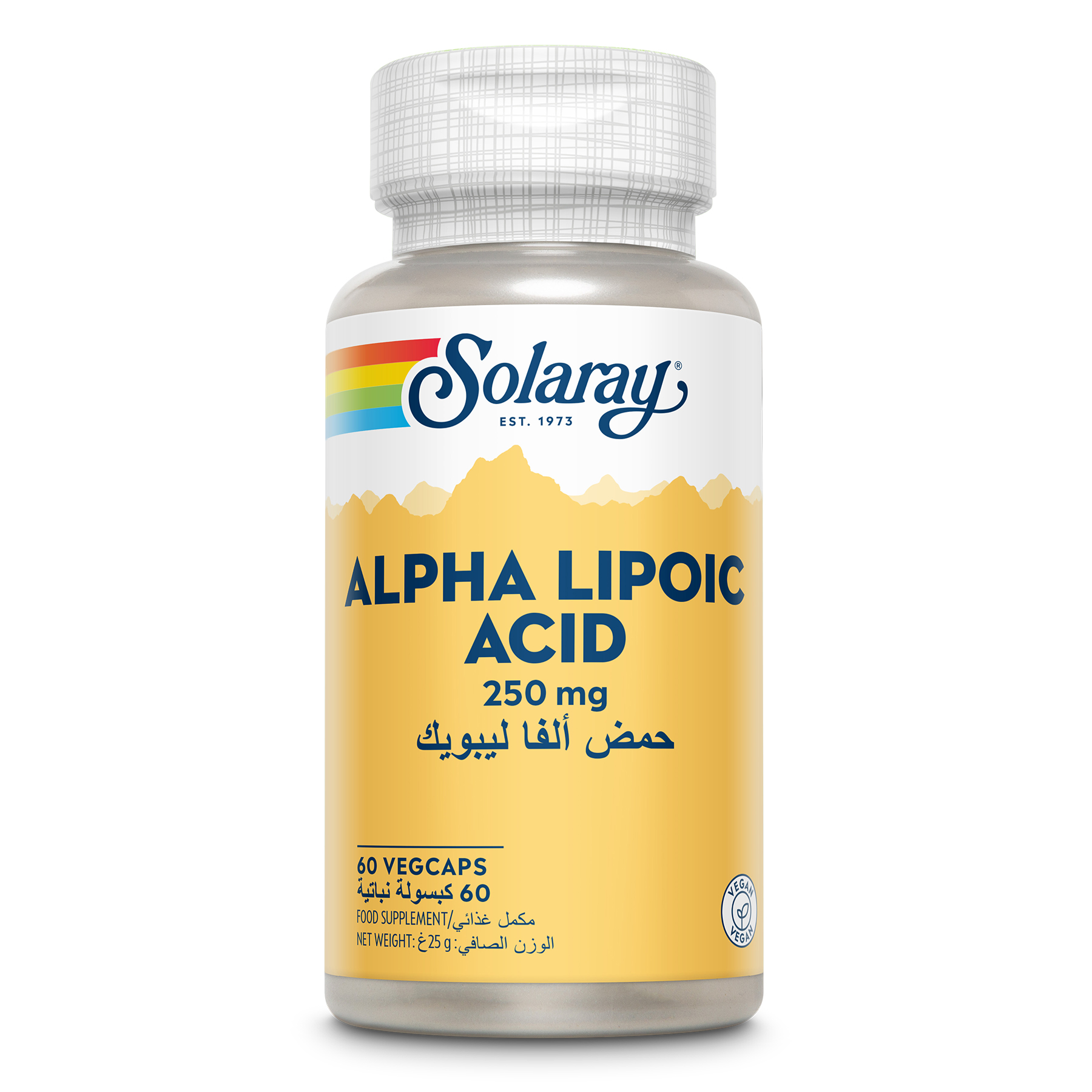 Solaray, Alpha Lipoic Acid , 250 Mg - 60 Capsules