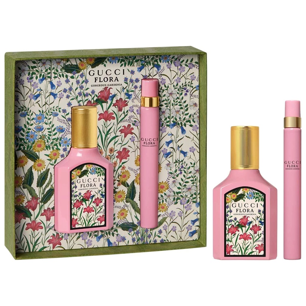Gucci Flora Gorgeous Gardenia Set Giftset And Miniature