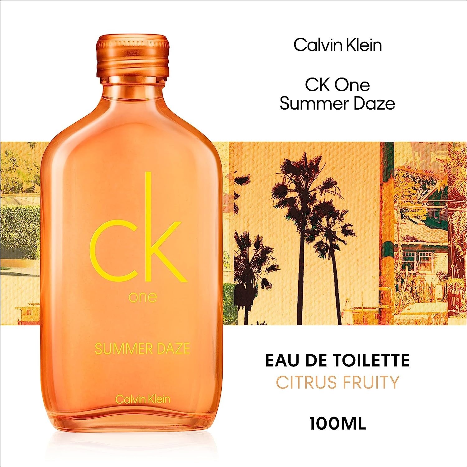 Calvin Klein Ck One Summer Daze Eau de Toilette Unisex - 100 ml