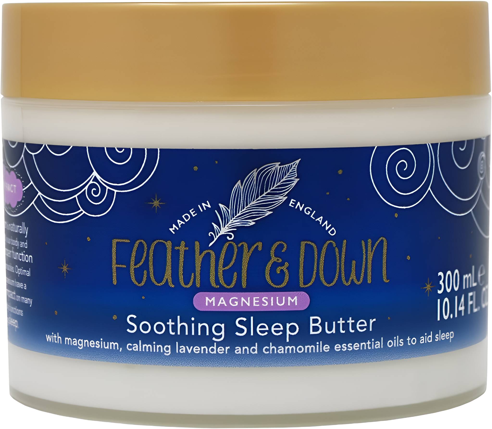 Feather & Down Soothing Magnesium Body Butter 300Ml