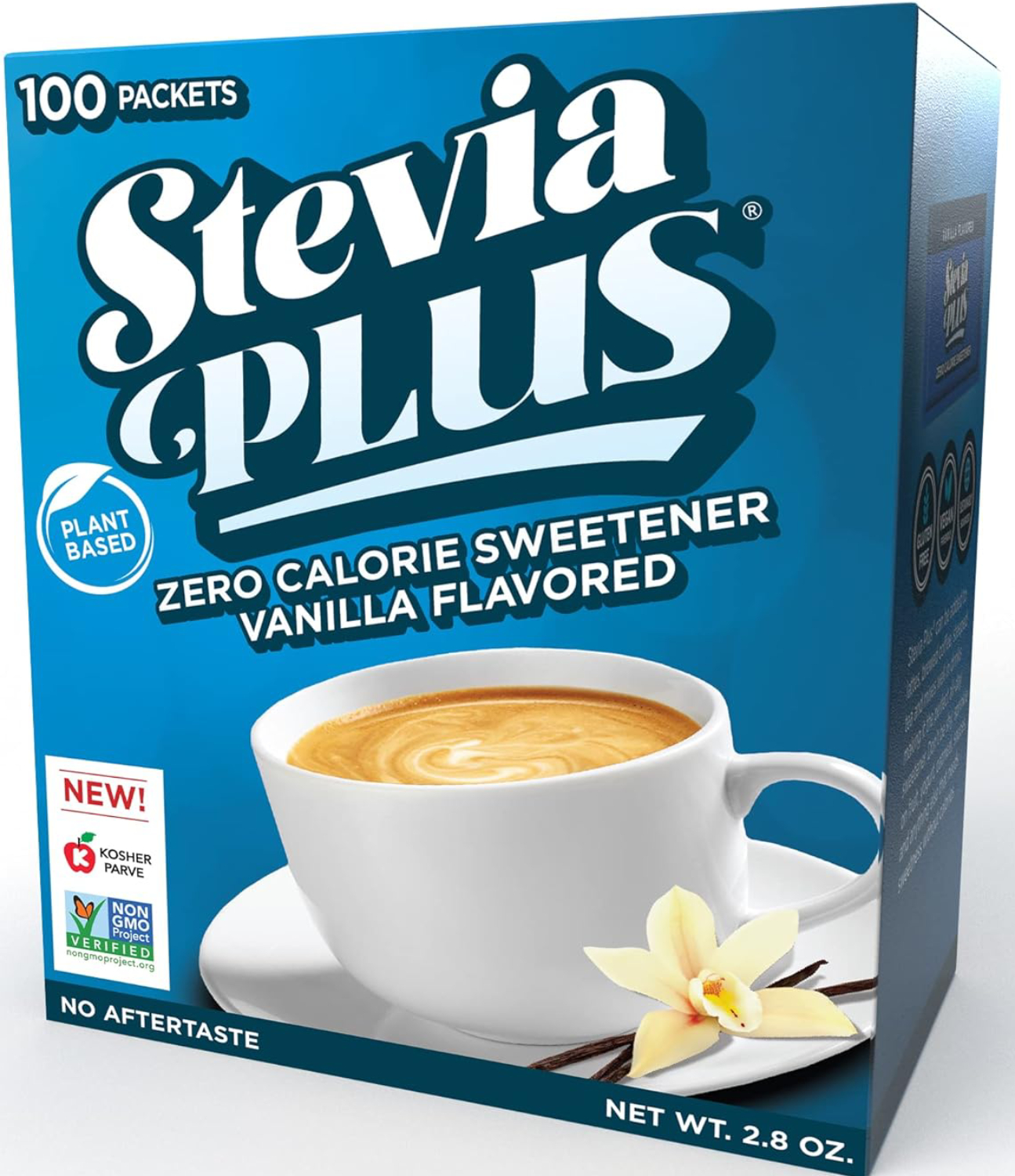 Sweetleaf Stevia  Zero Calorie Sweetener Vanilla - 100 packets