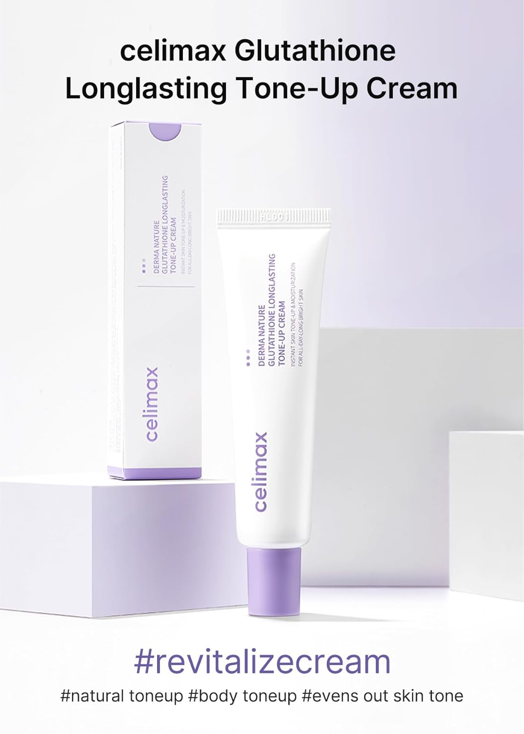 Celimax Derma Nature Glutathione Tone-Up Cream 35ml