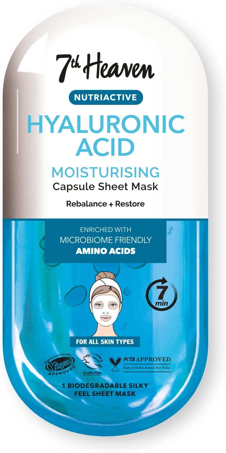 7Th Heaven Nutriactive Hyaluronic Sheet Mask 30 Gm