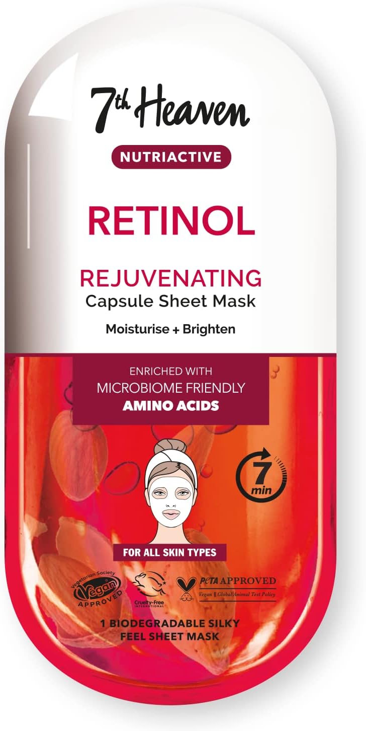 7Th Heaven Nutriactive Retinol Sheet Mask 30 Gm