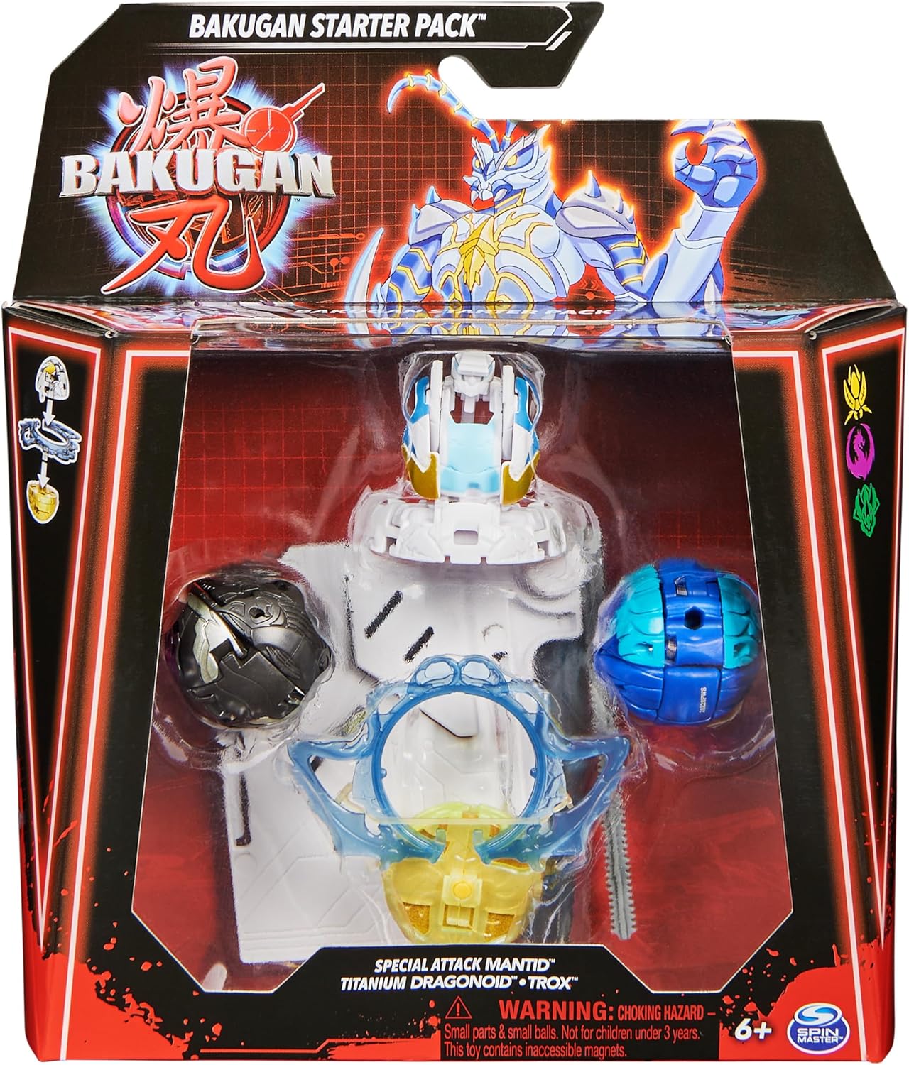 Bakugan Bgn Bakugan Starter Pack Asst | Nahdi