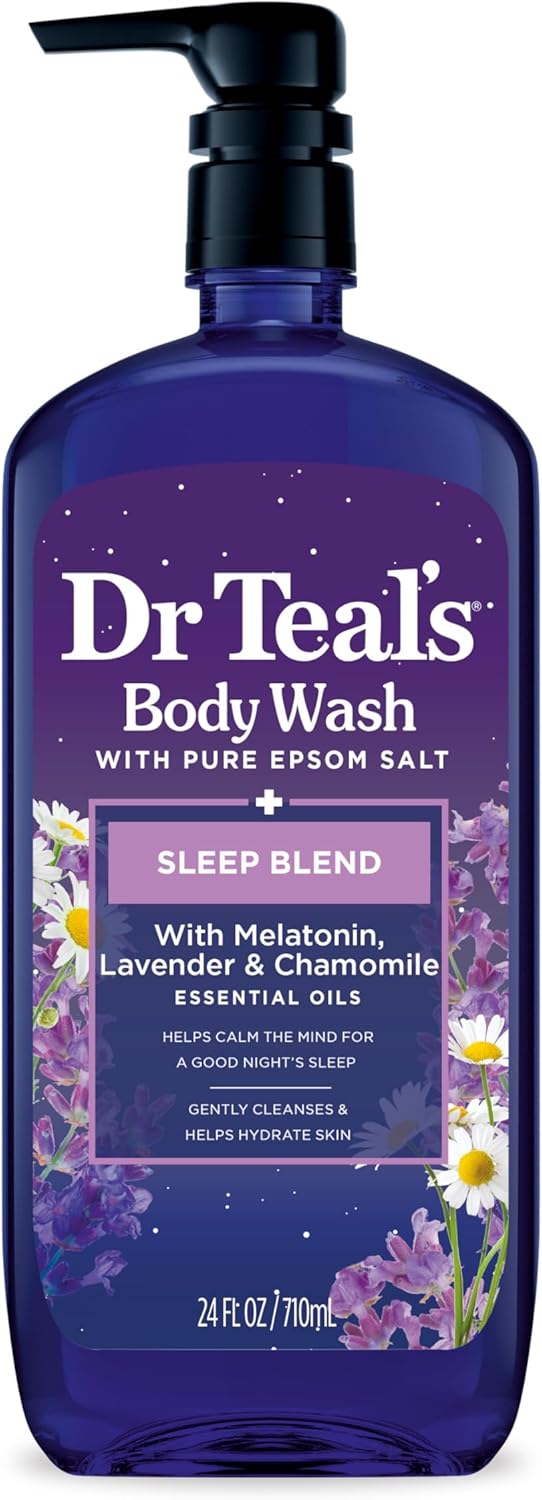 Dr Teal Body Wash Epsom Salt Sleep Blend - Melatonin 710Ml