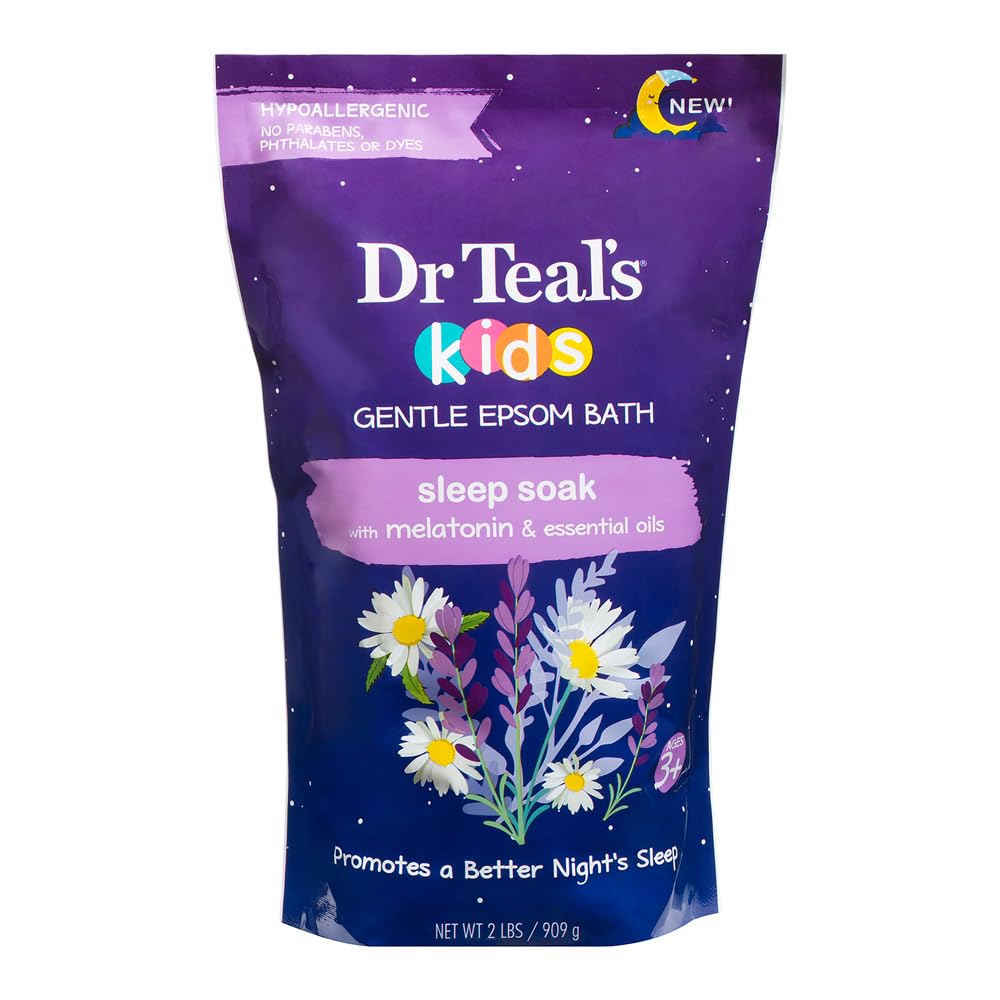 Dr Teal Kids Epsom Bath Sleep Soak With Melatonin 909Gm