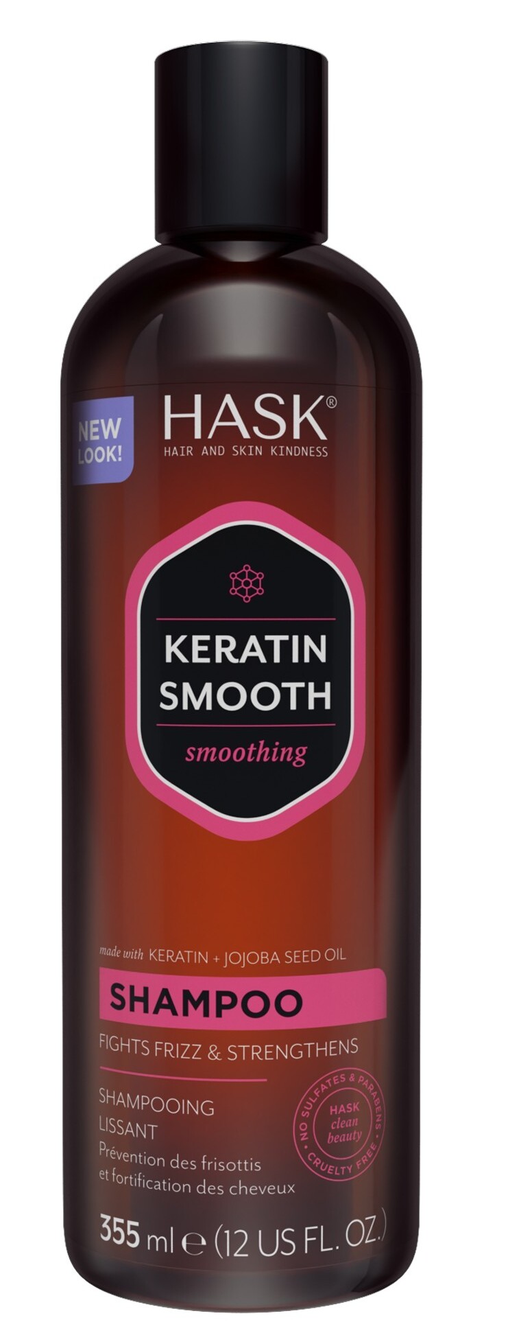 Hask Keratin Protein Smoothing Shampoo 355Ml