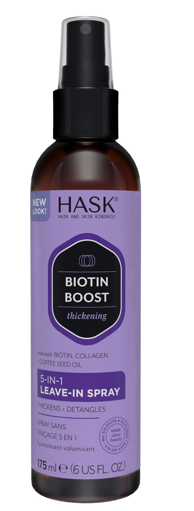 Hask Biotin Boost 5 In 1 Leave In Spray 175Ml
