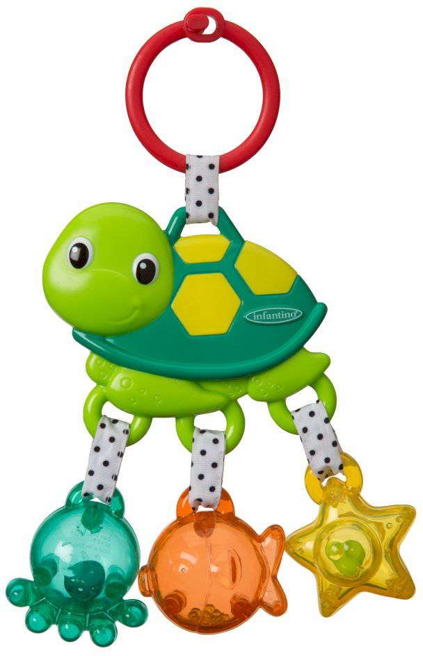 Infantino Jingle Sea Charms Turtle (Green)| 0M+