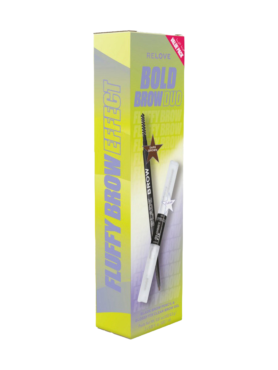 مجموعة ريلوف بليد برو دو جل وماسكارا وقلم الحواجب