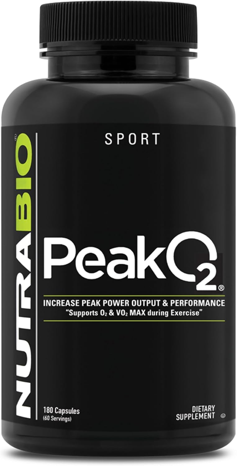 Nutrabio Peako2 - 60 Servings - 180 Capsules