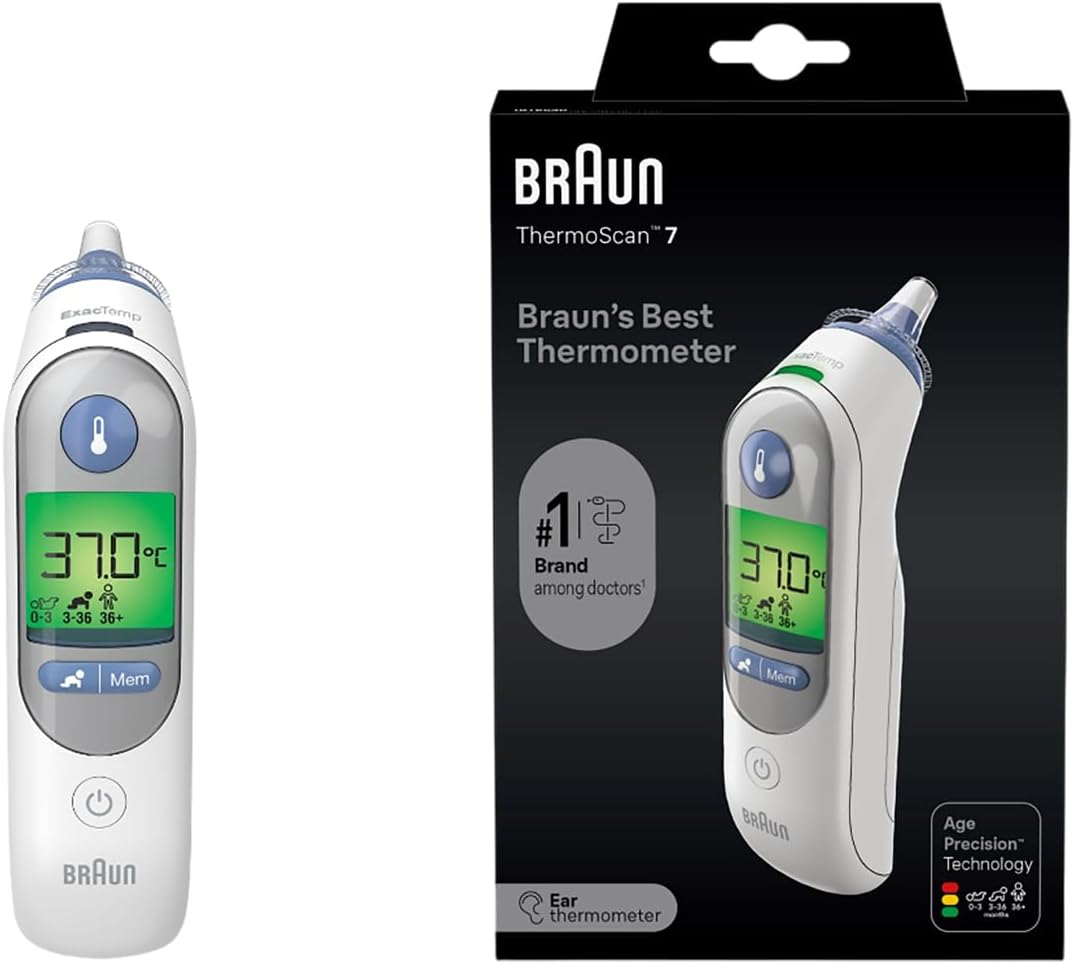 Braun Thermoscan Irt 6525 7+ Ear Thermometer