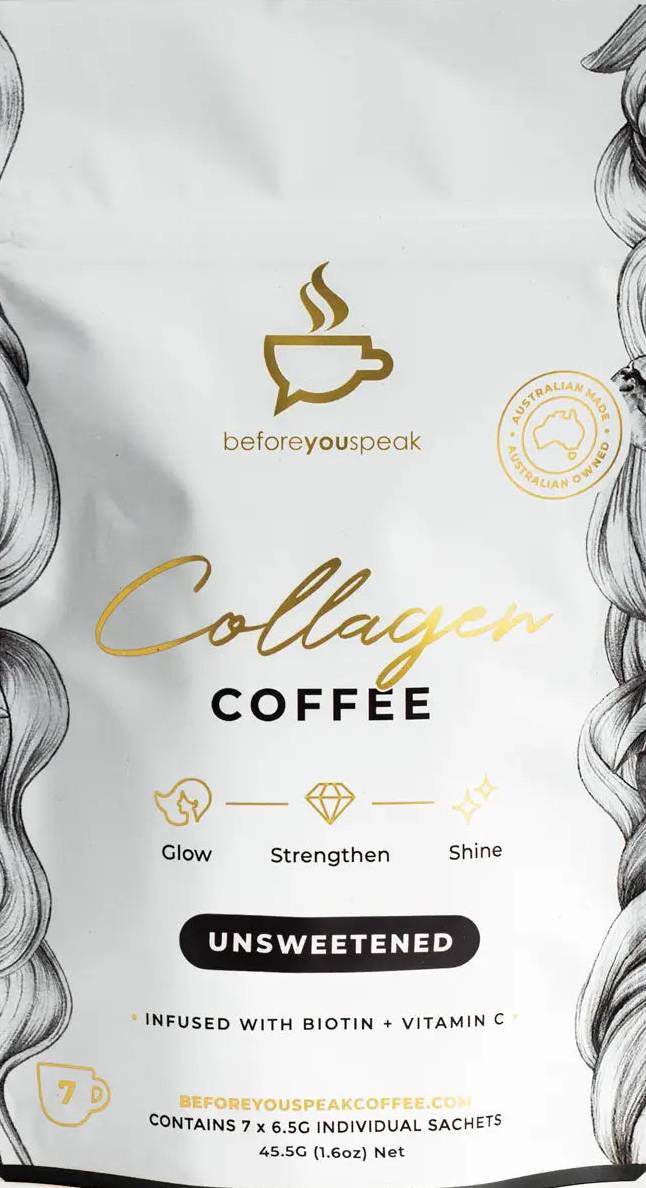 Before You Speak Collagen Blend -Unsweetened-7serves Sachet