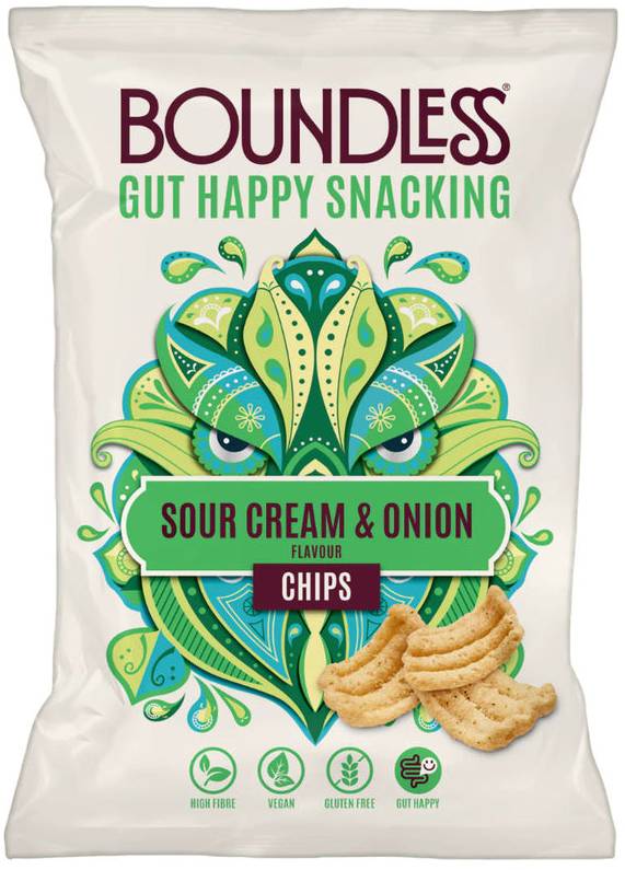Boundless Sharing Chips sour cream 80g
