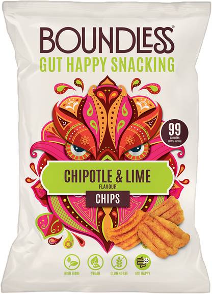 Boundless Sharing Chips chipotle & lime 80g