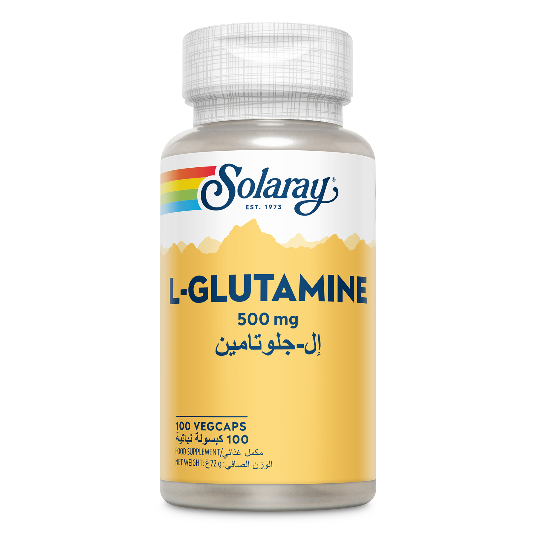 سولاراي إل-جلوتامين 500 مجم - 100 كبسولة