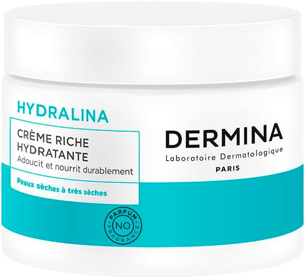 Dermina Hydralina Moisturizing Rich Face Cream - 50 ml