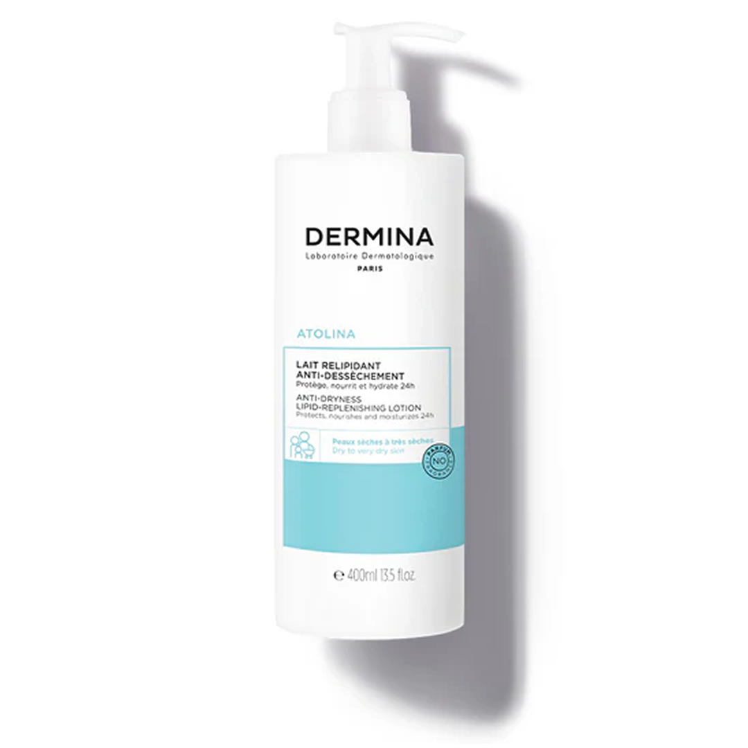 Dermina Atolina Protective Lipid-Replinishing Lotion - 400 ml