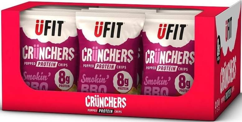 U Fit Crunchers Smokehouse Bbq 18 Pcs - 35 gm
