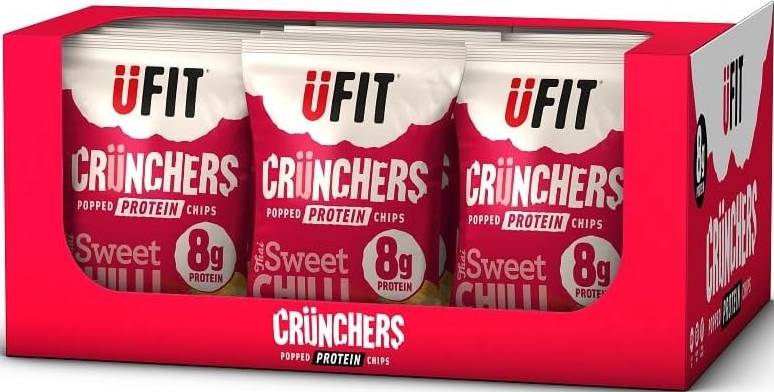 U Fit Crunchers Thai Sweet Chilli 18 Pcs - 35 gm