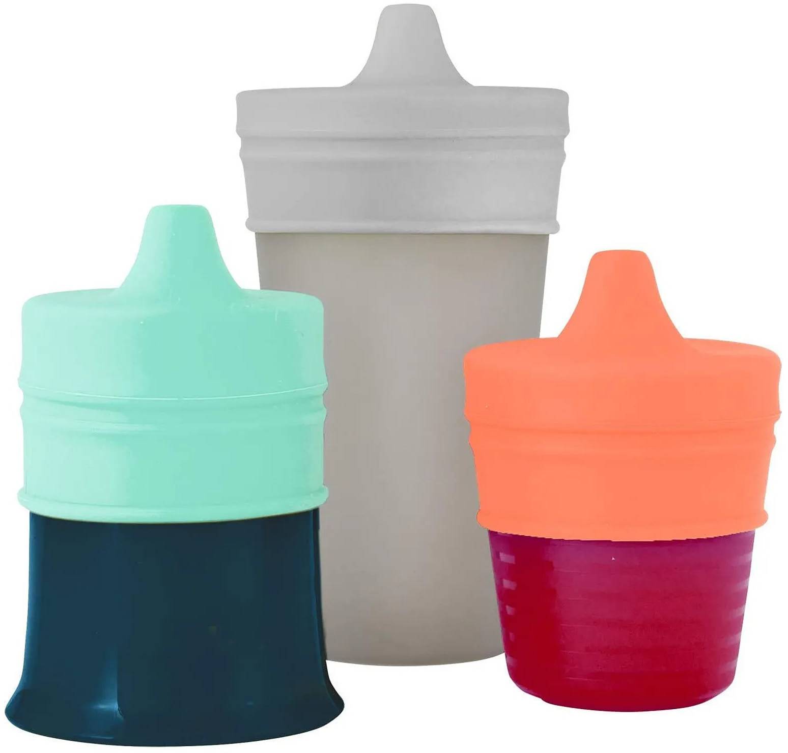 Boon - Snug Stretchy Silicone Lids Spout - Boy