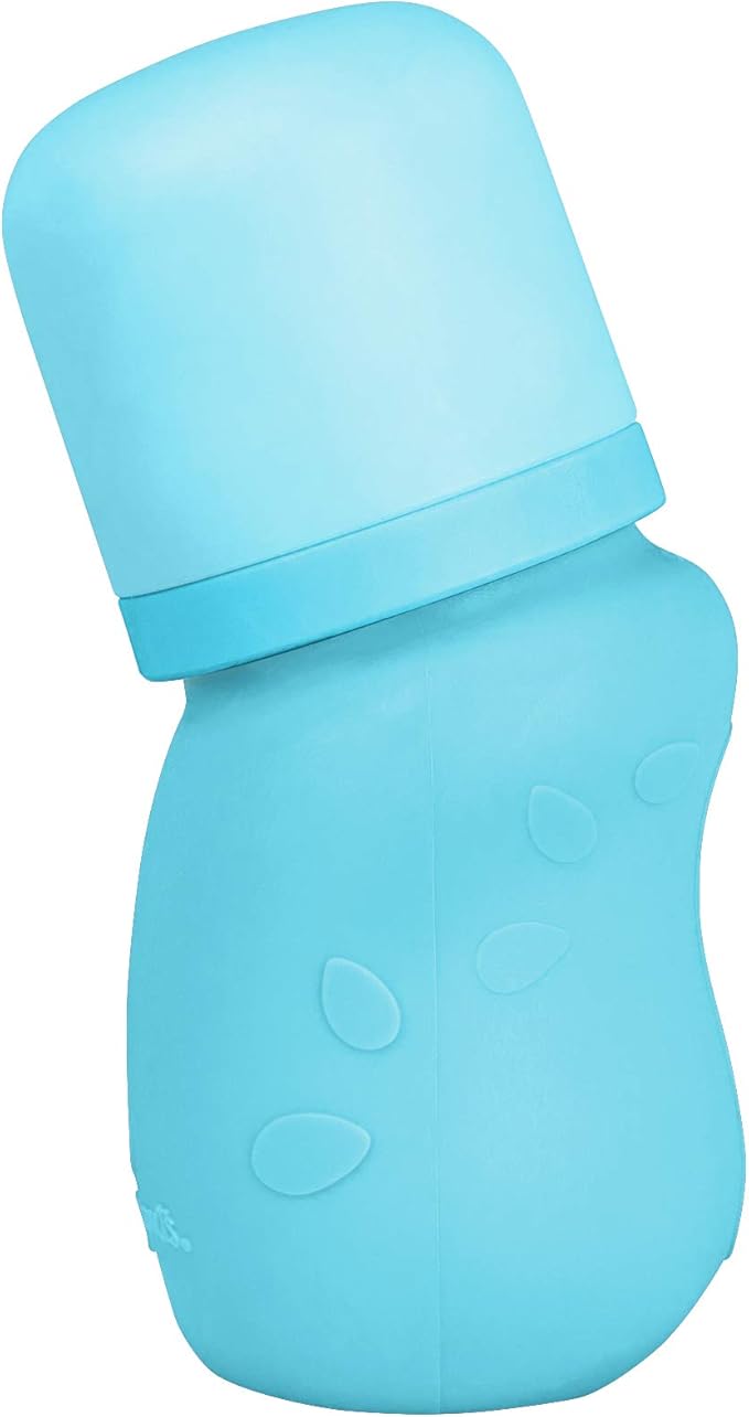 Green Sprouts - Glass Baby Bottle 5Oz Aqua 0Mo+