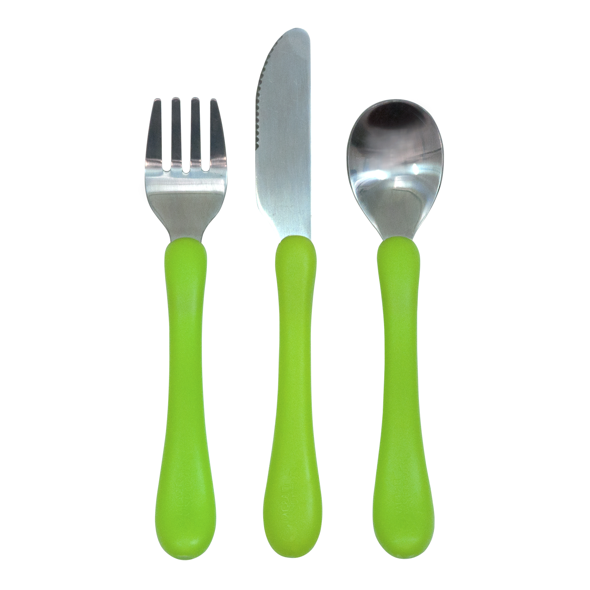 Green Sprouts - Learning Cutlery Set Green 12Mo+