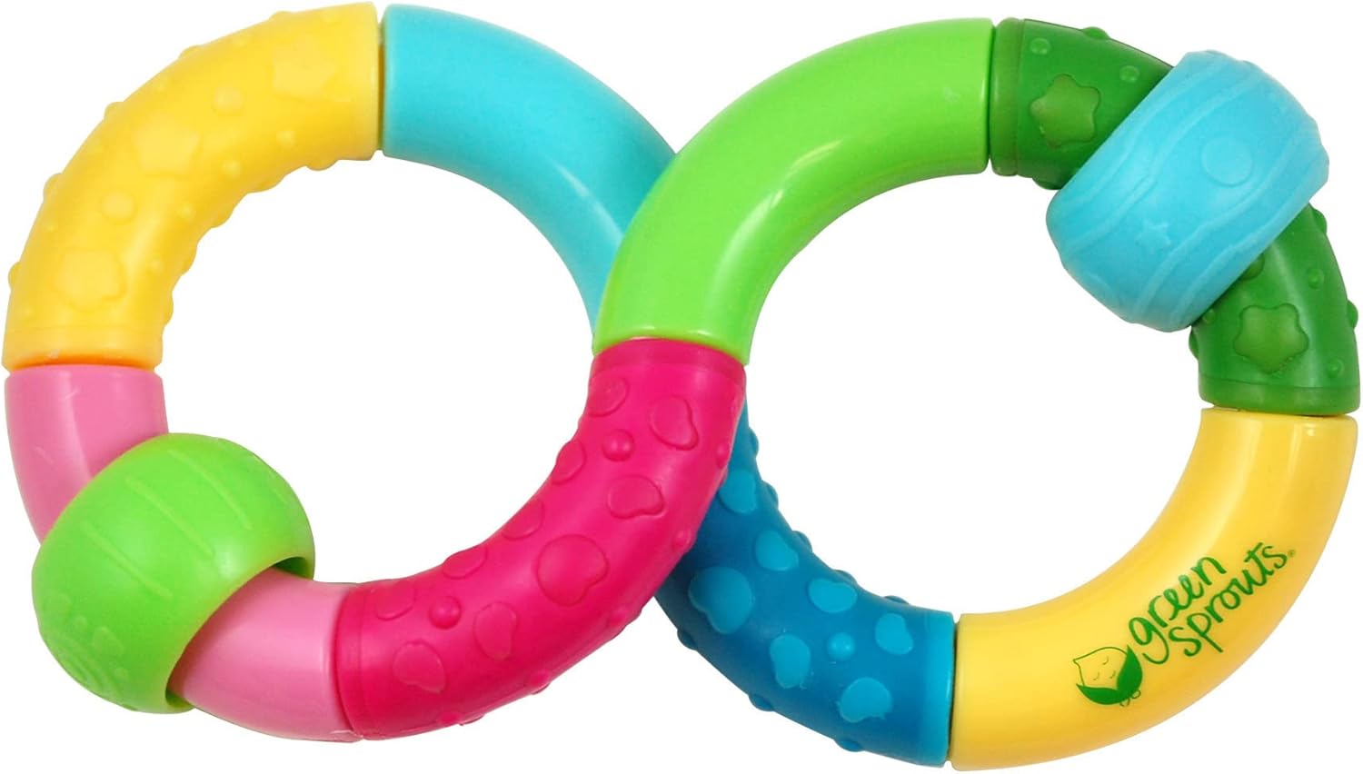 Green Sprouts - Infinity Rattle Multicolor 3Mo+