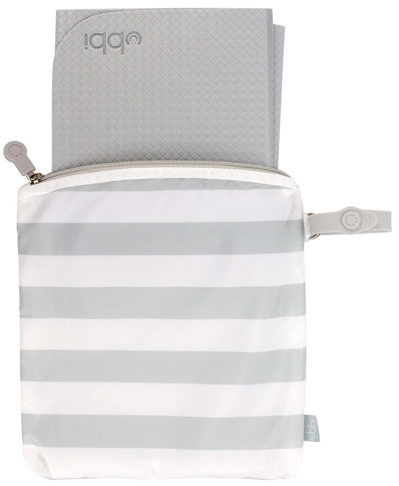 Ubbi - On-the-go Changing Mat Bag Gray