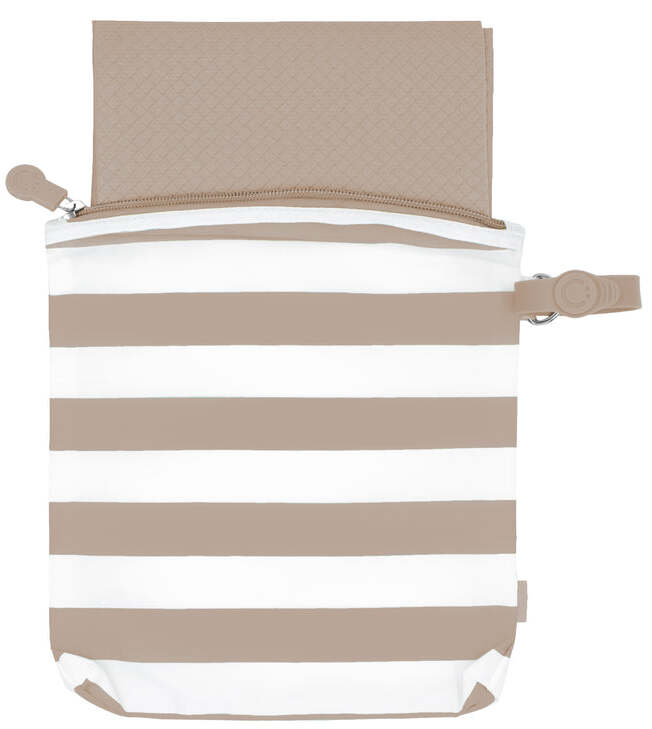 Ubbi - On-The-Go Changing Mat Bag Taupe