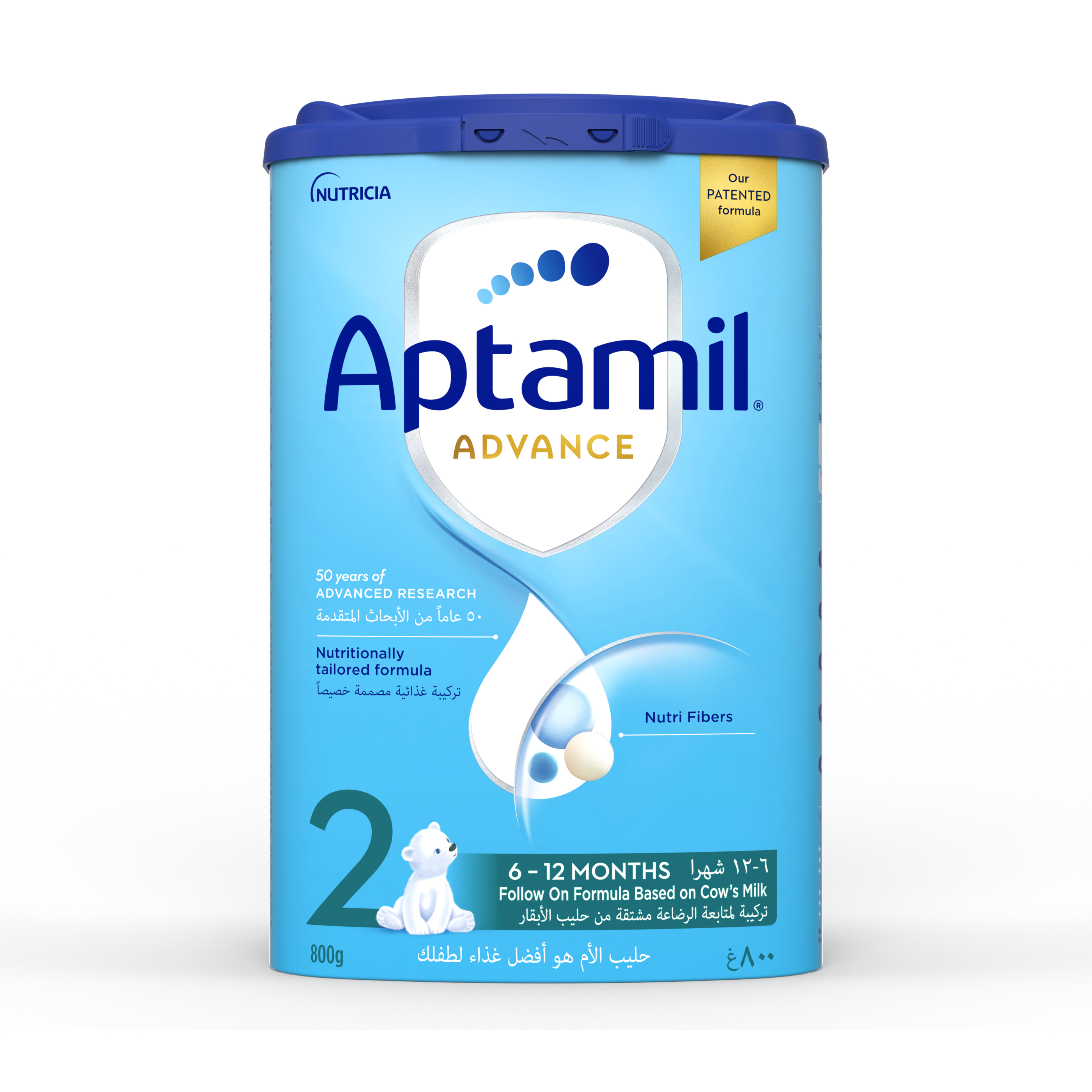 ابتاميل أدفانس حليب أطفال (2) 6-12شهر 800جم