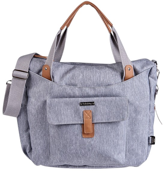Bababing! Roma 2 Changing Bag - Grey Marl