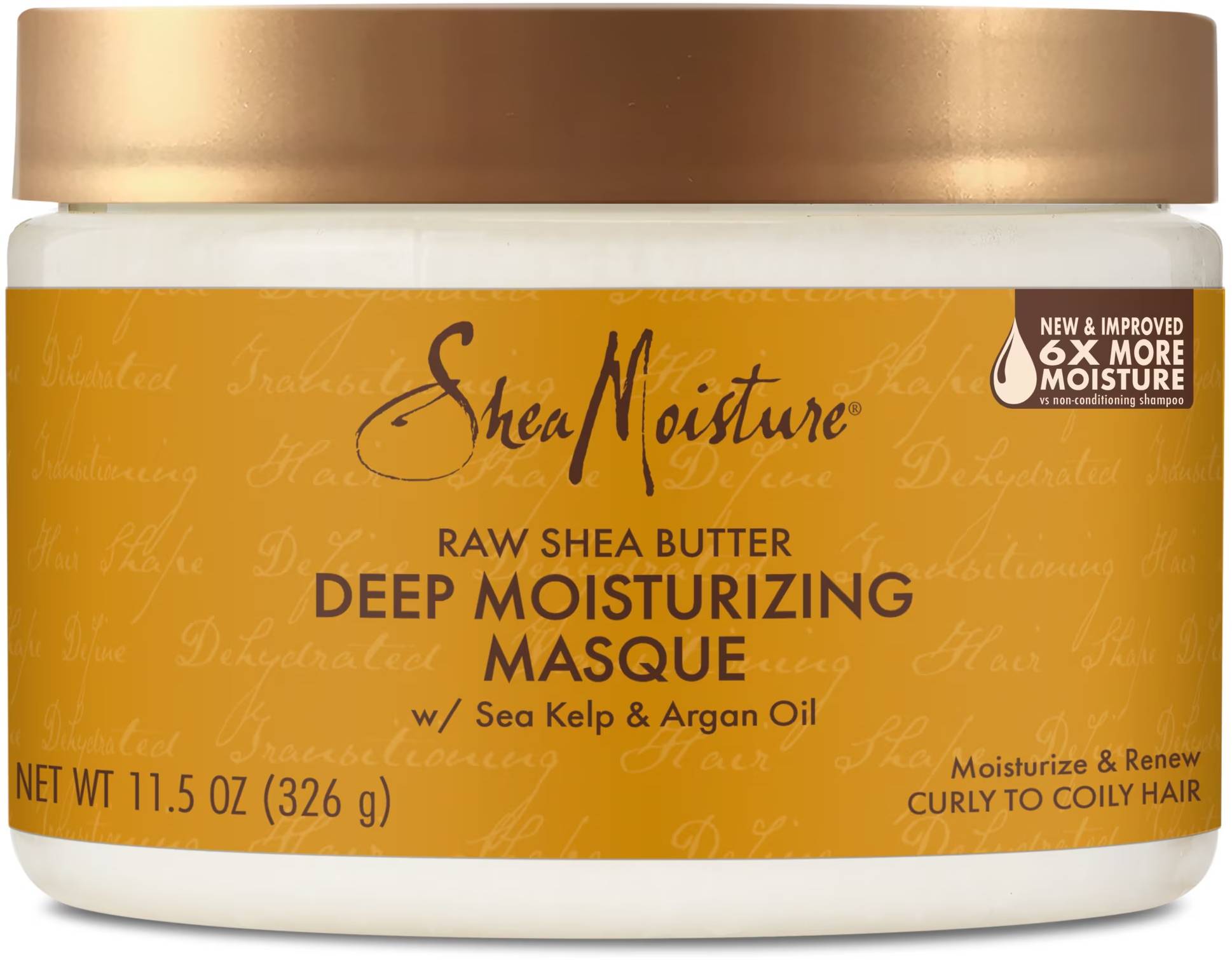 Shea Moisture Raw Butter Deep Treatment Hair Masque 11.5oz