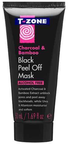 T Zone Charcoal & Bamboo Peel Off Mask - 50 ml