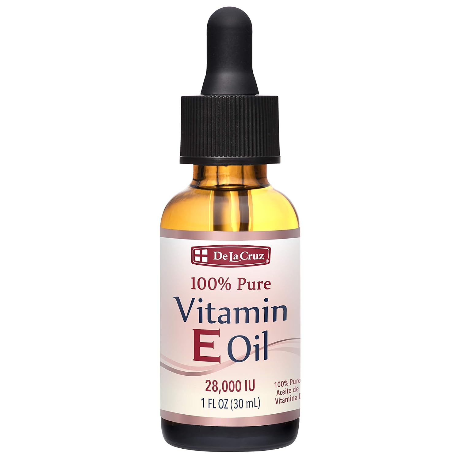 De La Cruz 28,000 Iu Pure Vitamin E Oil W/ Dropper 1 Fl. Oz.