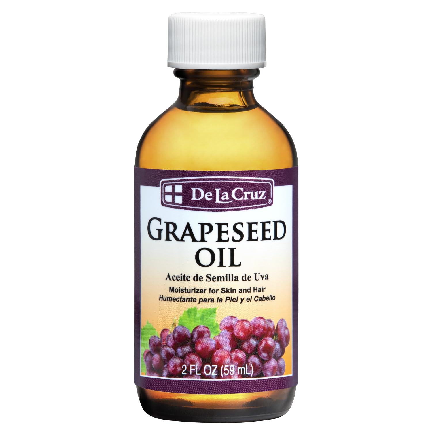 De La Cruz Grapeseed Oil 2 Fl Oz