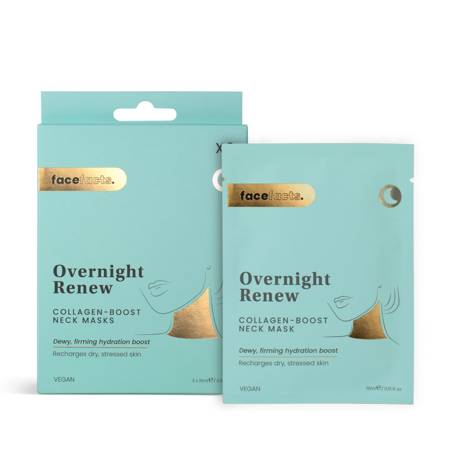 Face Facts Overnight Renew Collagen Boost Neck Mask 15 ml