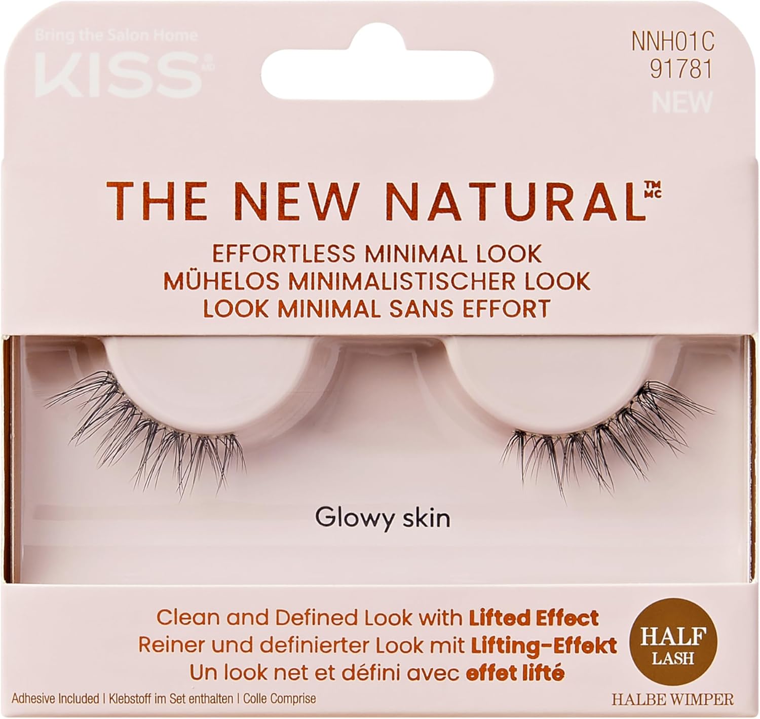 Kiss The Natural Lashes Nnh01c