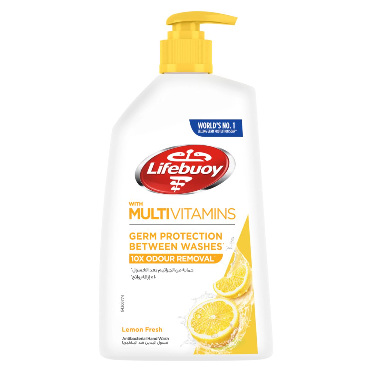 LIFEBUOY Hand Wash, Lemon Fresh, 450ml