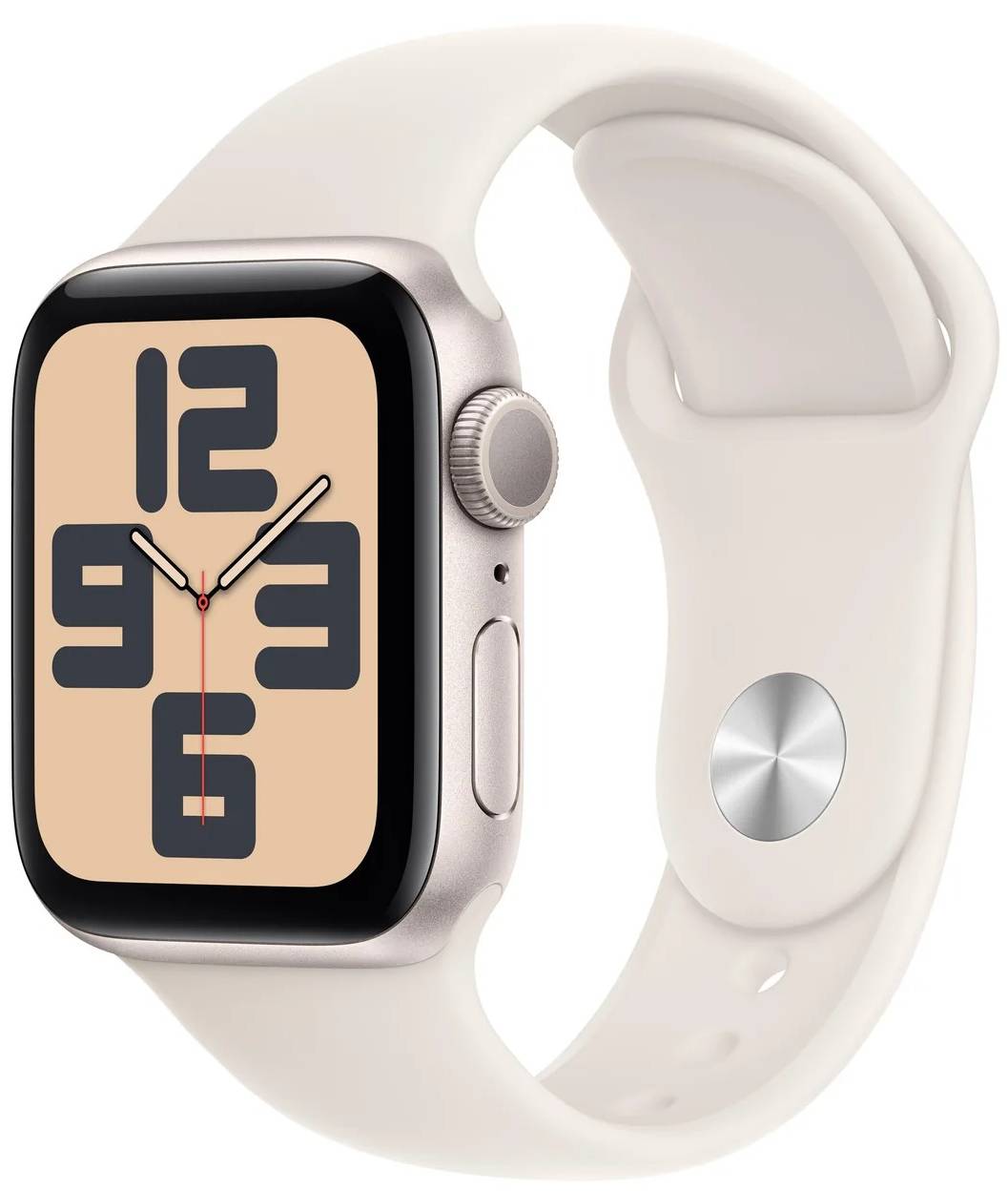 Apple Watch Se Gps 40mm Starlight Sport Band M/L - Mxeg3hn/a