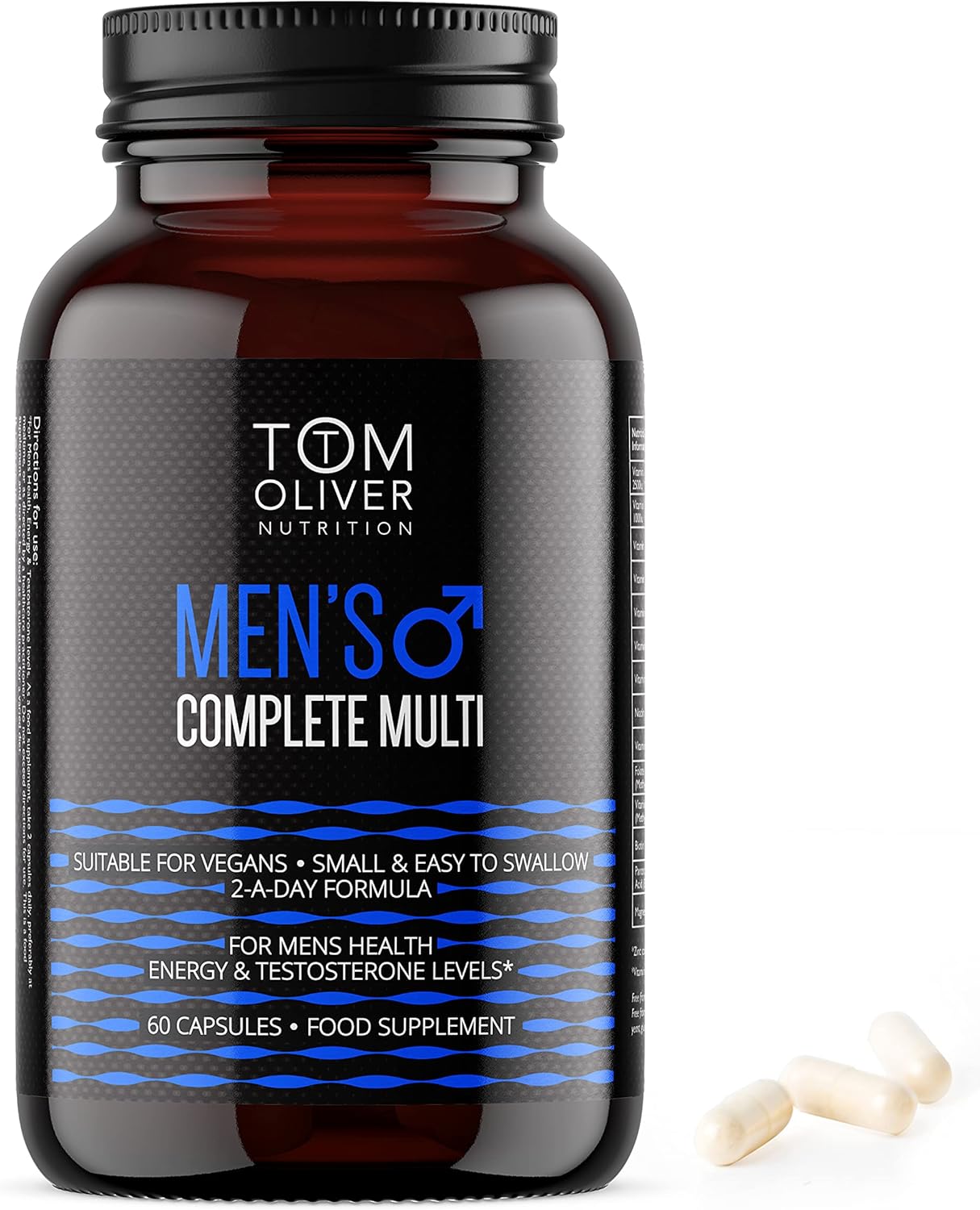 Tom Oliver Men'S Multivitamins Caps 60s