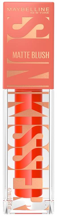 Maybelline New York, Sunkisser Hazy Matte Blush Matte Finish - 35 Spritzy Orange