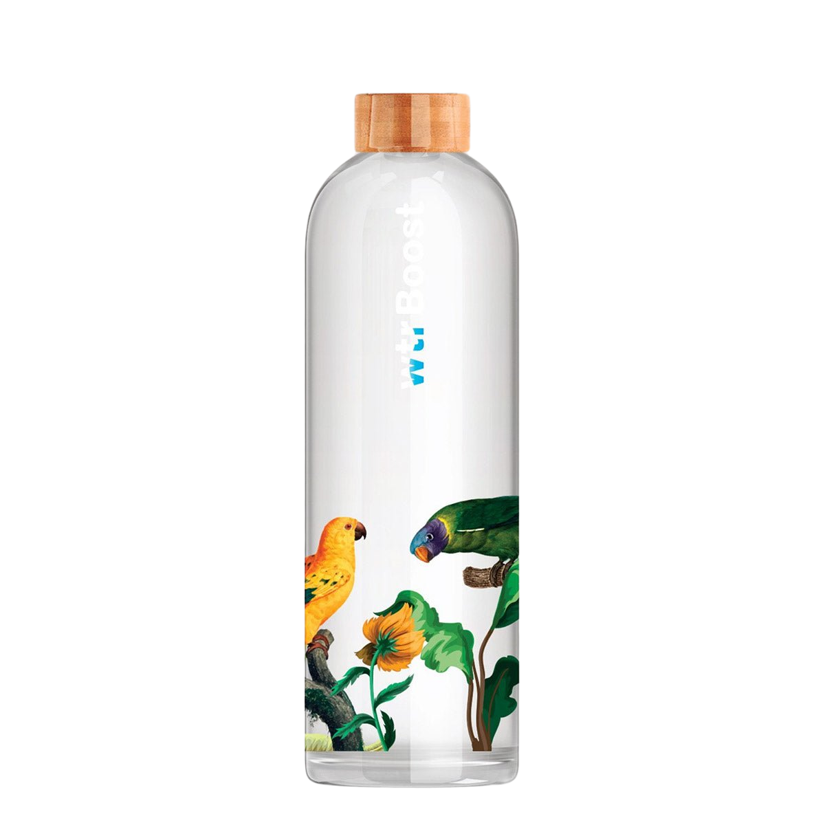 Wtrboost Tropical Borosilicate Glass Bottle 600mL
