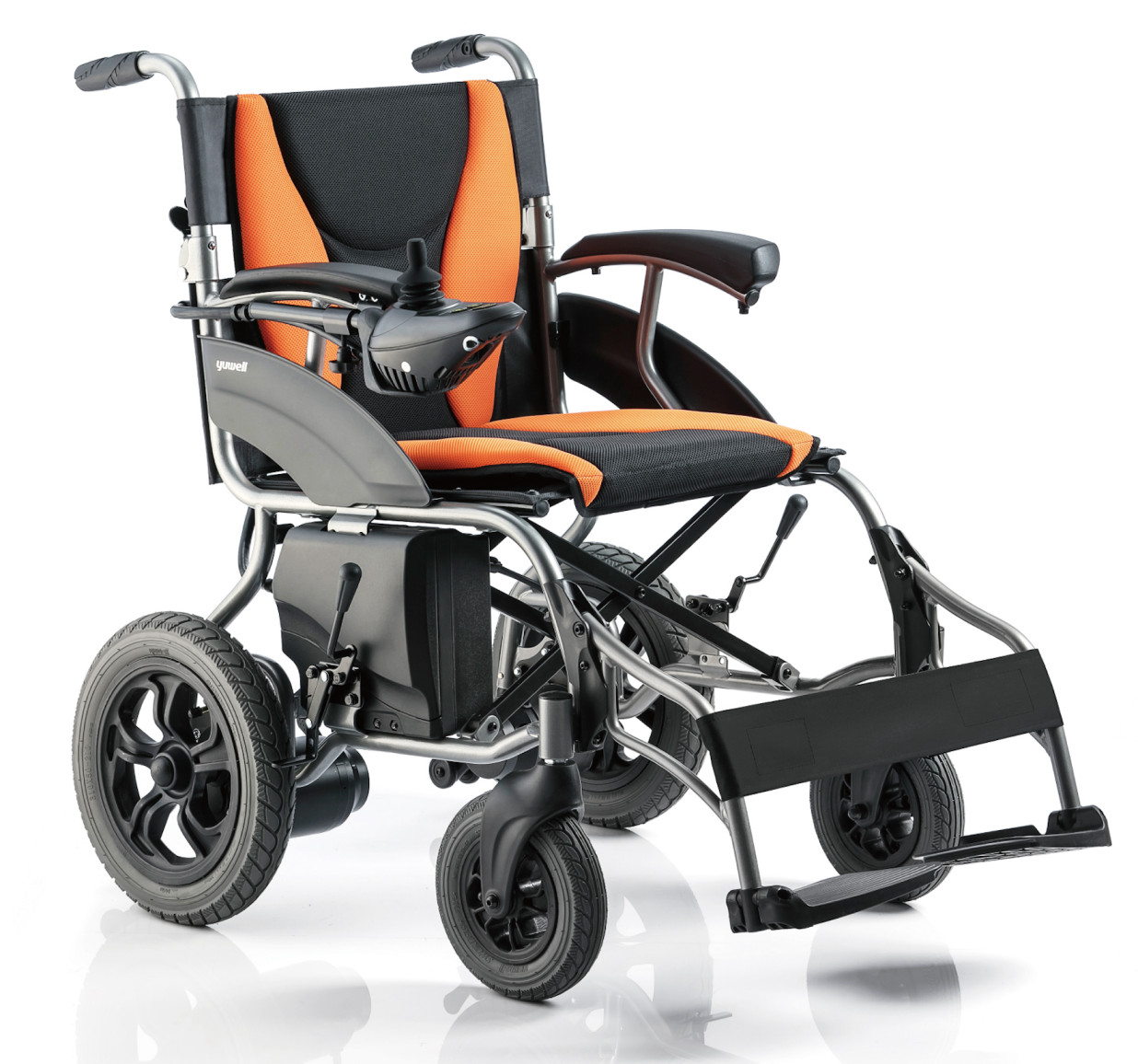 Yuwell Power Wheelchair 44 Cm - 100 Kg, 6km/H D210B