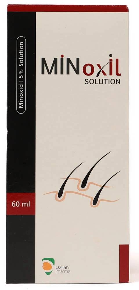 دلة فارما مينو كسيل محلول مينوكسيديل %5 - 60مل