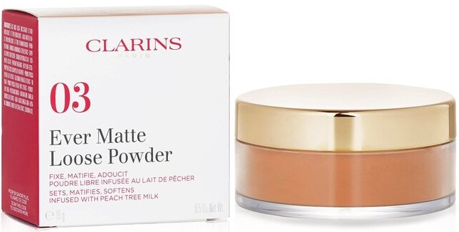 Clarins Ever Matte Loose Powder 03 Deep 15 g